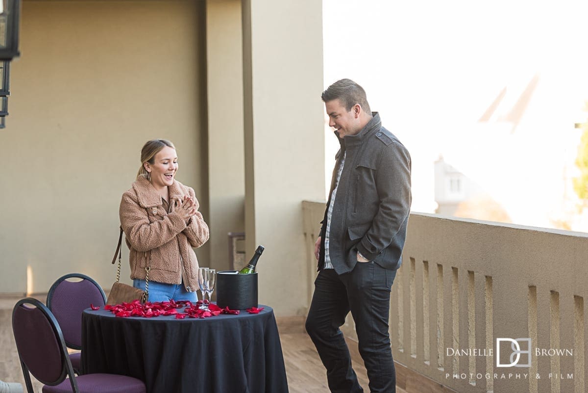 Chateau Elan Surprise Proposal