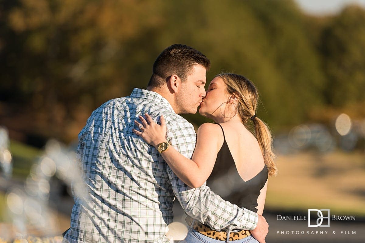 vineyard engagement photos chateau elan