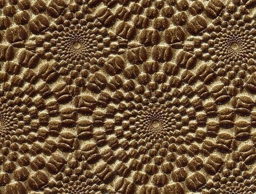 Brown Kalidescope Texture Album Cover