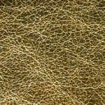 Gold Metallic Genuine Leather Album Cover