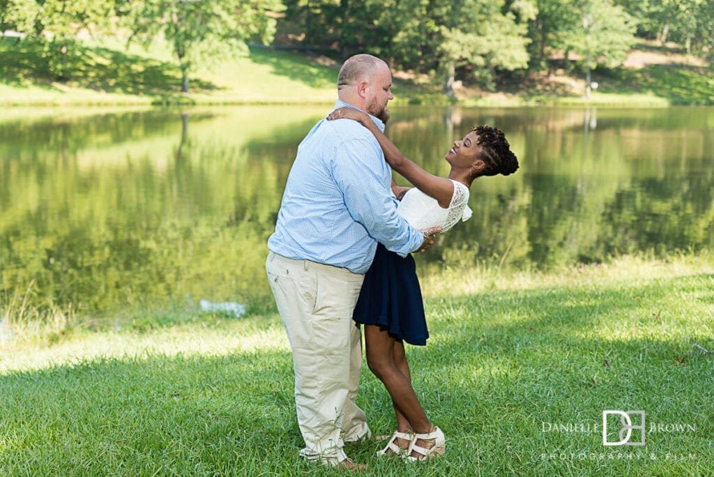Floyd State Park Engagement Photography