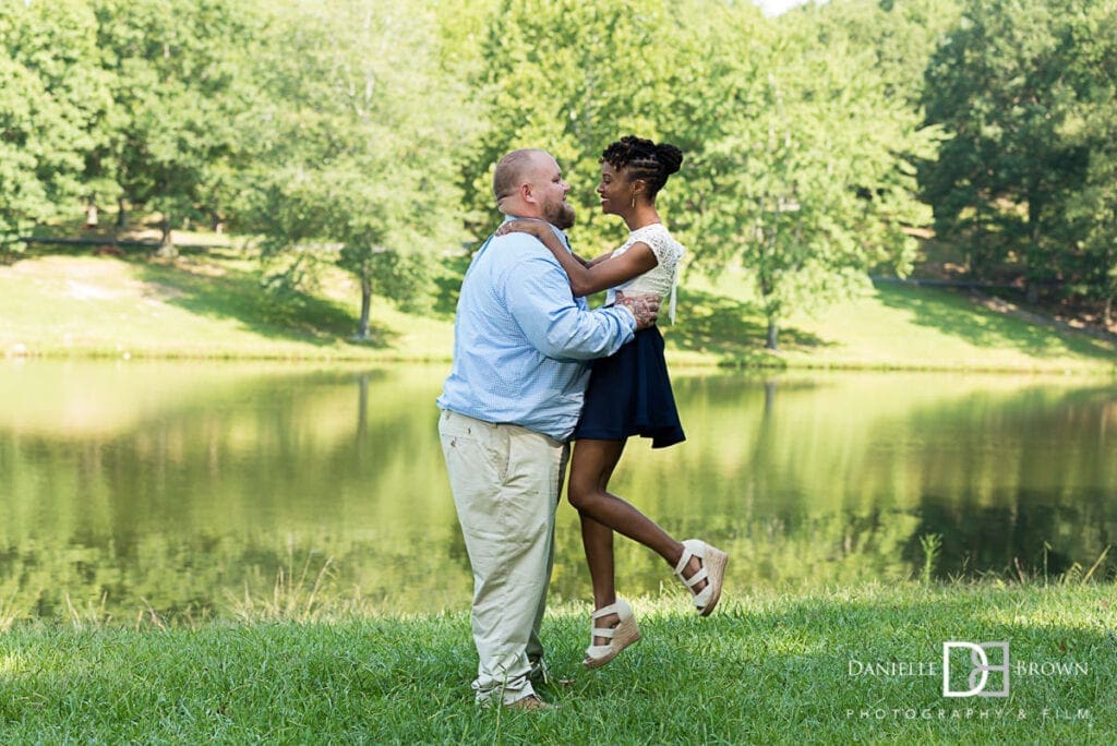Floyd State Park Engagement Photography