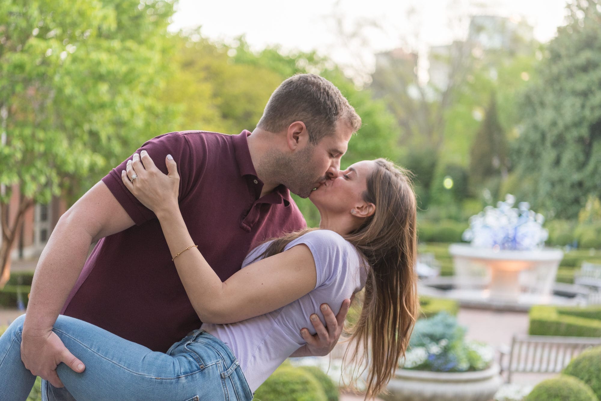 Jessica & Jonathan - Surprise Proposal at Atlanta Botanical Gardens